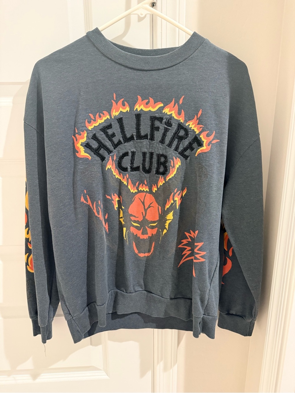 Hellfire Club Graphic Crewneck Sweatshirt